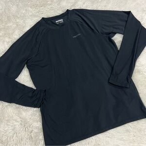 Marmot Black Long Sleeve Shirt Size Mens Large